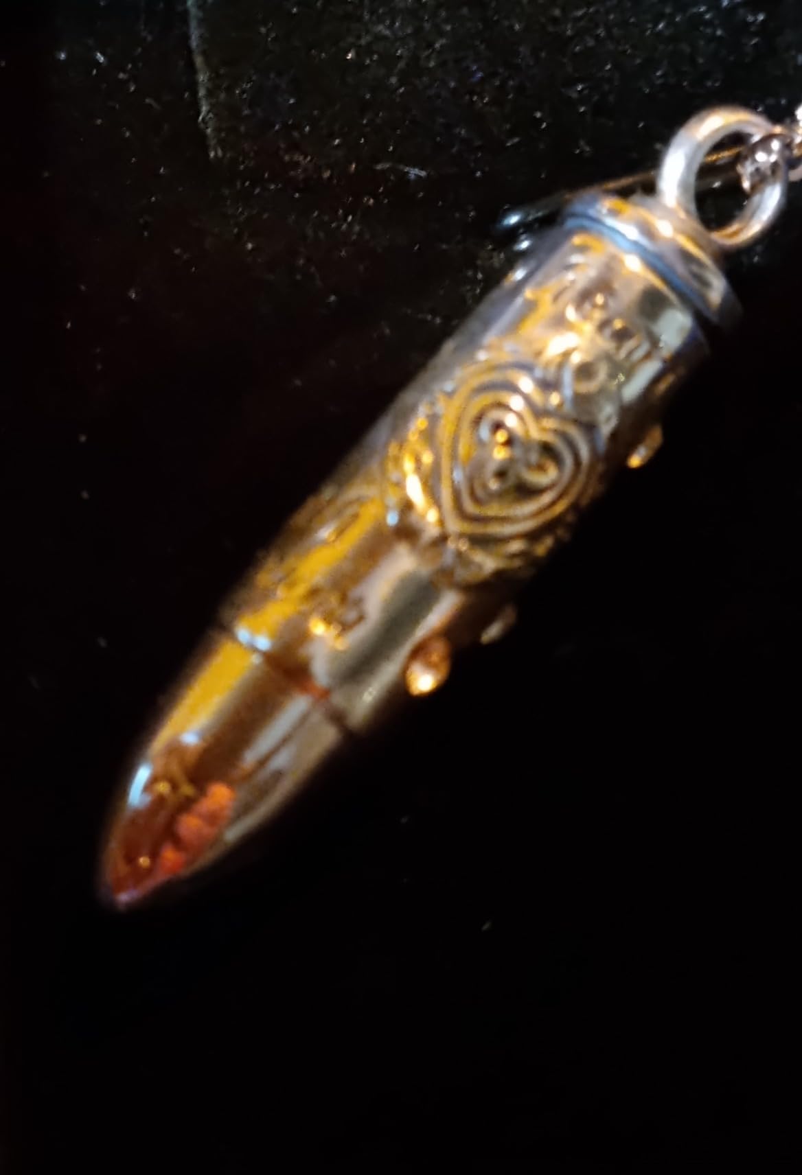 Eudora Harmony Bola Urnen Halskette Silber 45,7 cm
