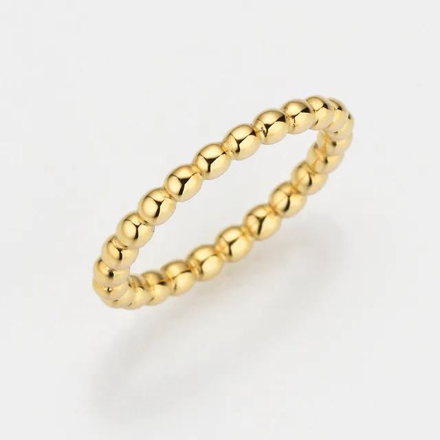 Eugen Rühle Ring Art Kugeln 2,3mm Ring 760 Weißgold