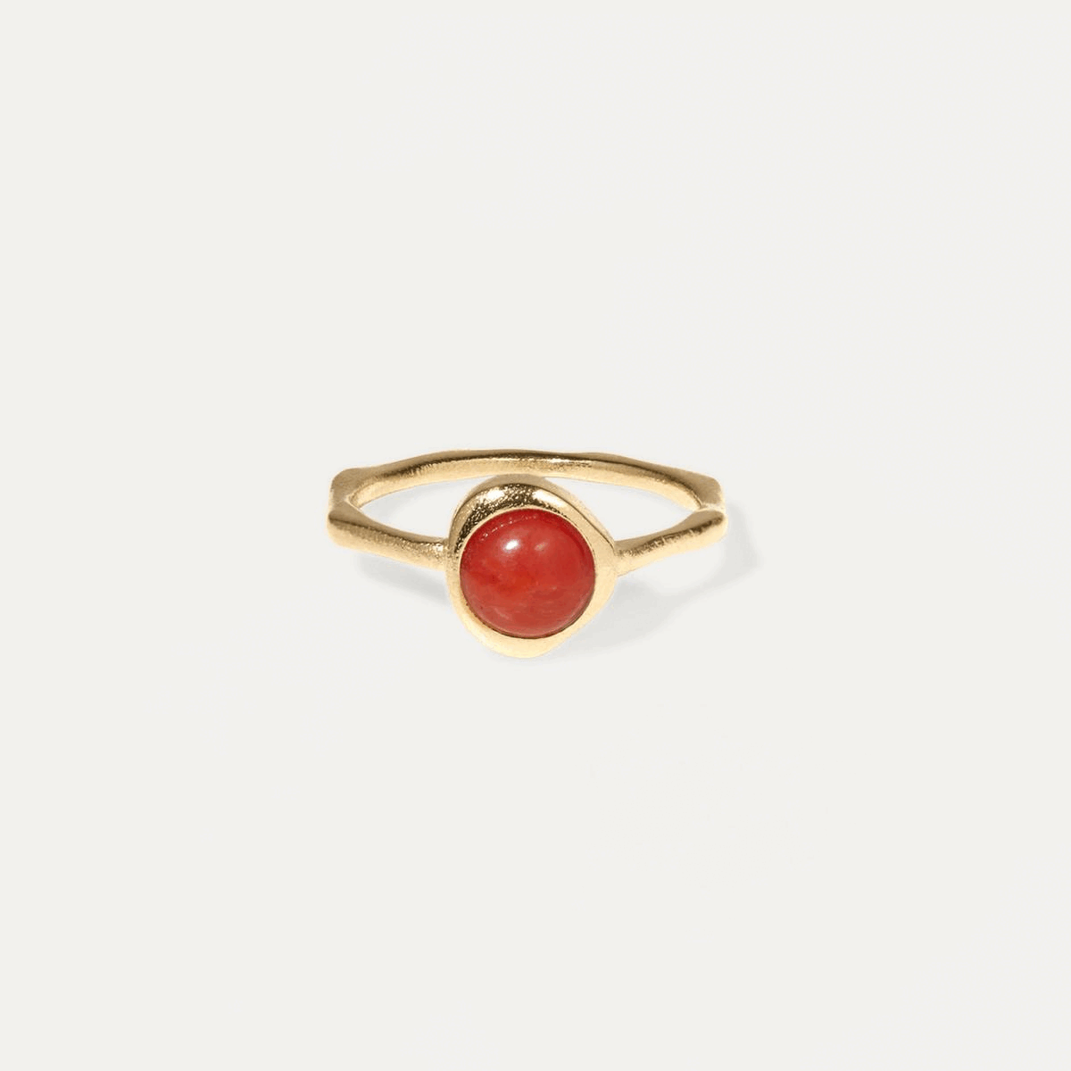Stilnest Zodiac Birthstone Ring 585 Gold Sternzeichen Massivgold