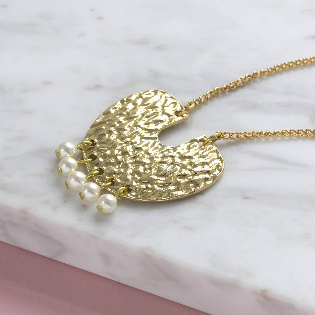 Joy by Corrine Smith Pearl Halskette Gold Perlen Swarovski