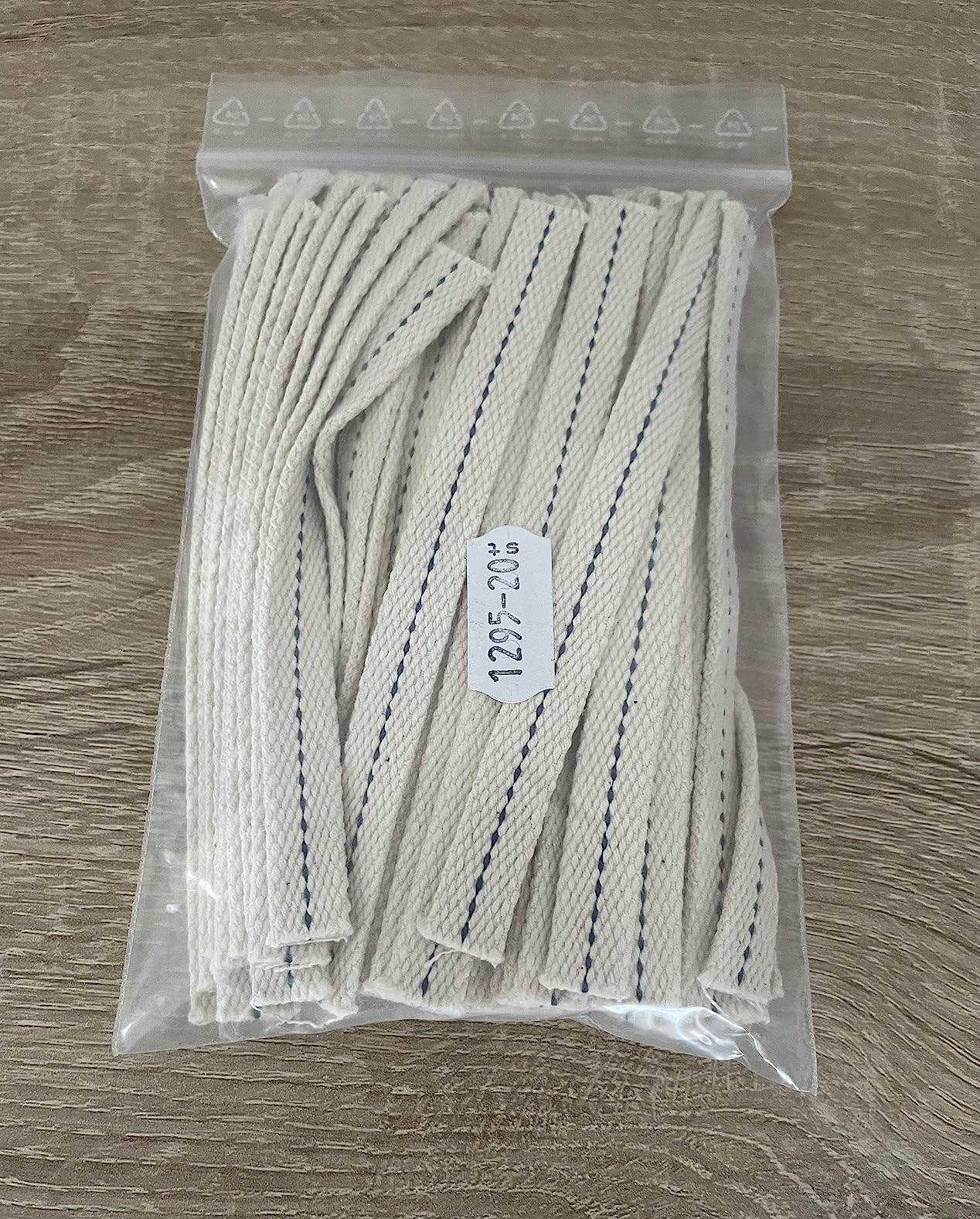 NKlaus Wicks Flachdocht 10mm Baumwolldocht 10x12cm 10 Stück