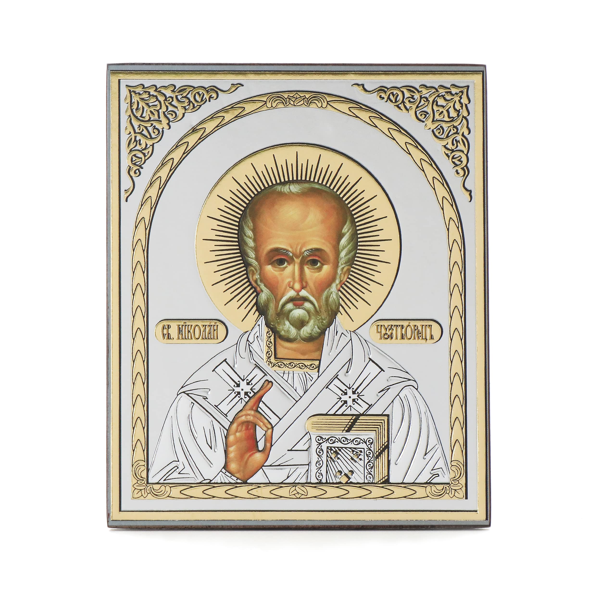 NKlaus Religious Icons Ikone Gottesmutter von Pochaev 10x12cm