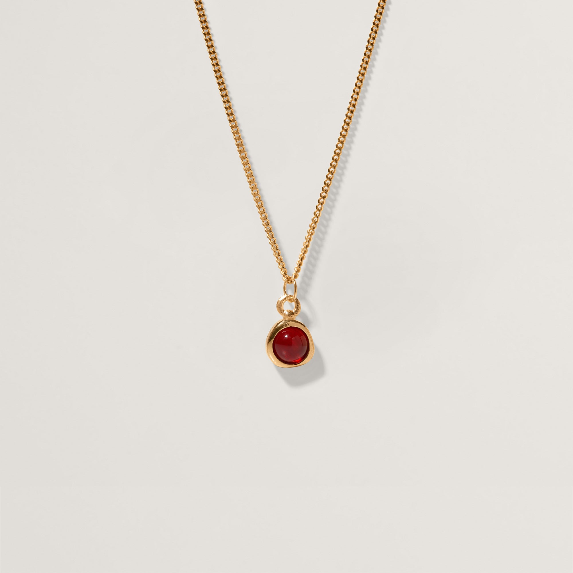 Stilnest Zodiac Birthstone Kette Edelstein 45cm