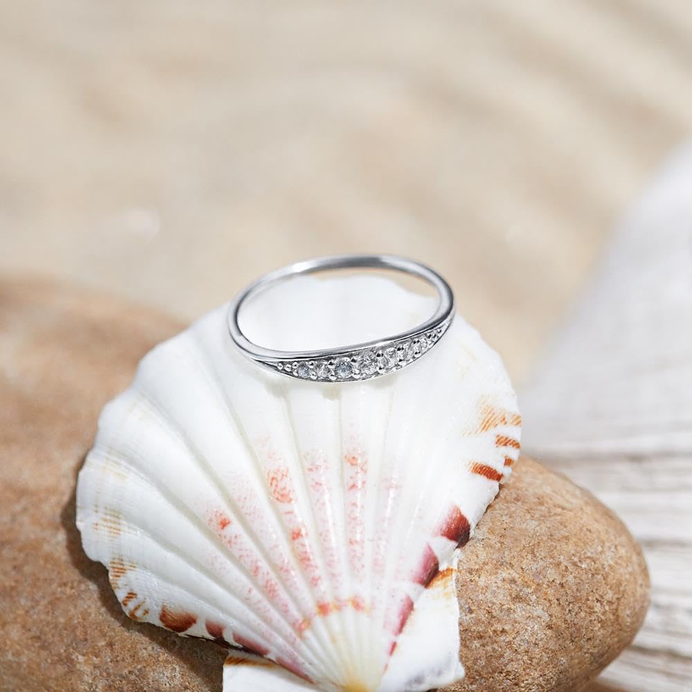 JEWLIX Ring Sterlingsilber Zirkonia Damen 52mm