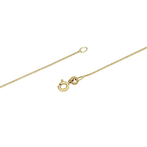 NKlaus JEWELLERY Panzerkette Gelbgold 333 Halskette 55 cm