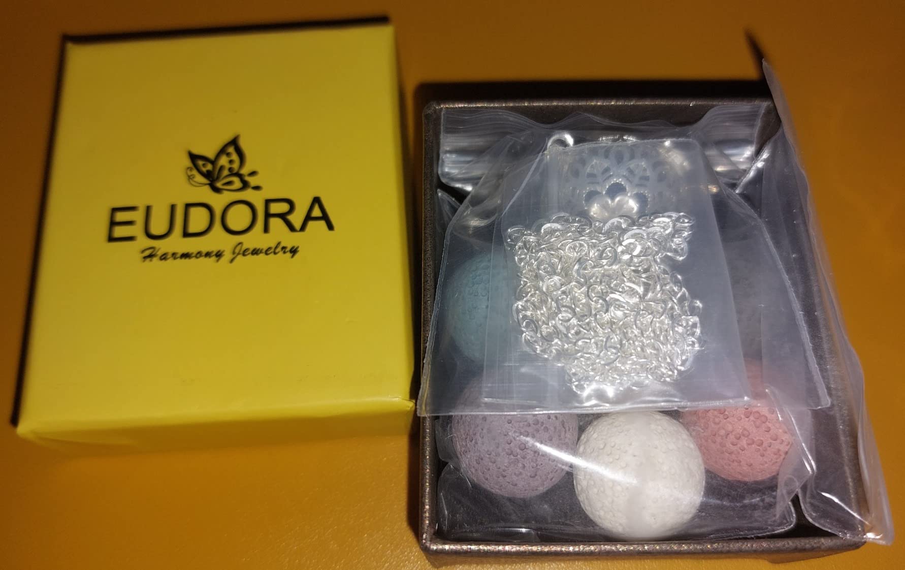 Eudora Harmony Bola Kirschblüten Aroma Kette 61 cm 18 mm