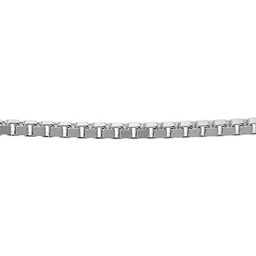 trendor Halsketten Veneziakette 925 Silber 42cm 0,9mm Halskette