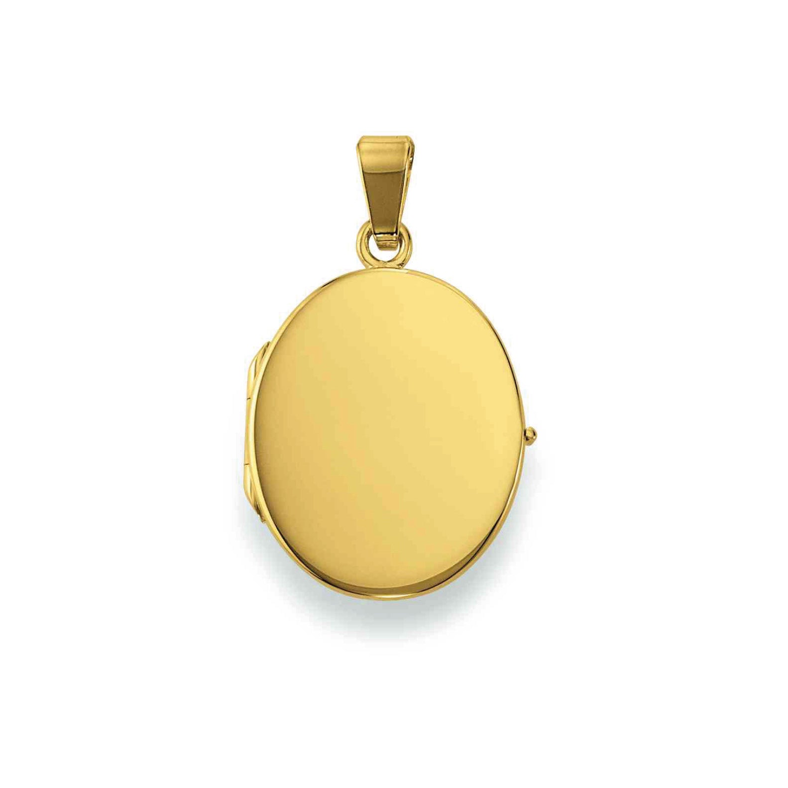 Eugen Rühle Anhänger Medaillon oval 17x21mm 333 Gelbgold