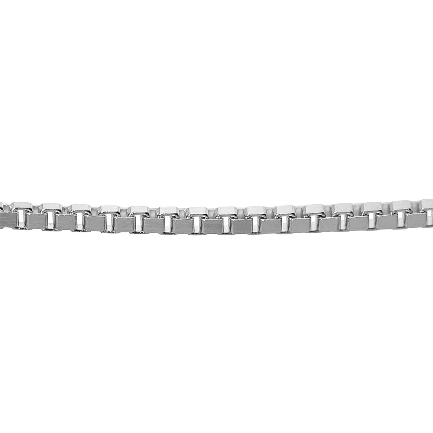 trendor Halsketten Veneziakette 925 Silber 42cm 0,9mm Halskette
