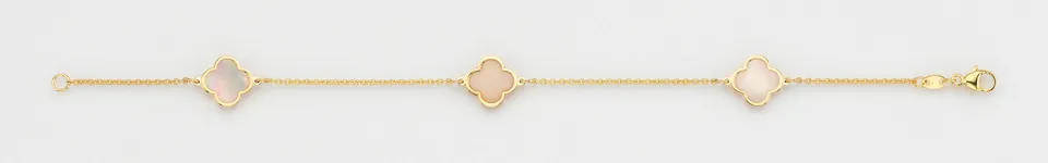 Eugen Rühle Armbänder 37.3869 Armband 585 Gold Perlmutt