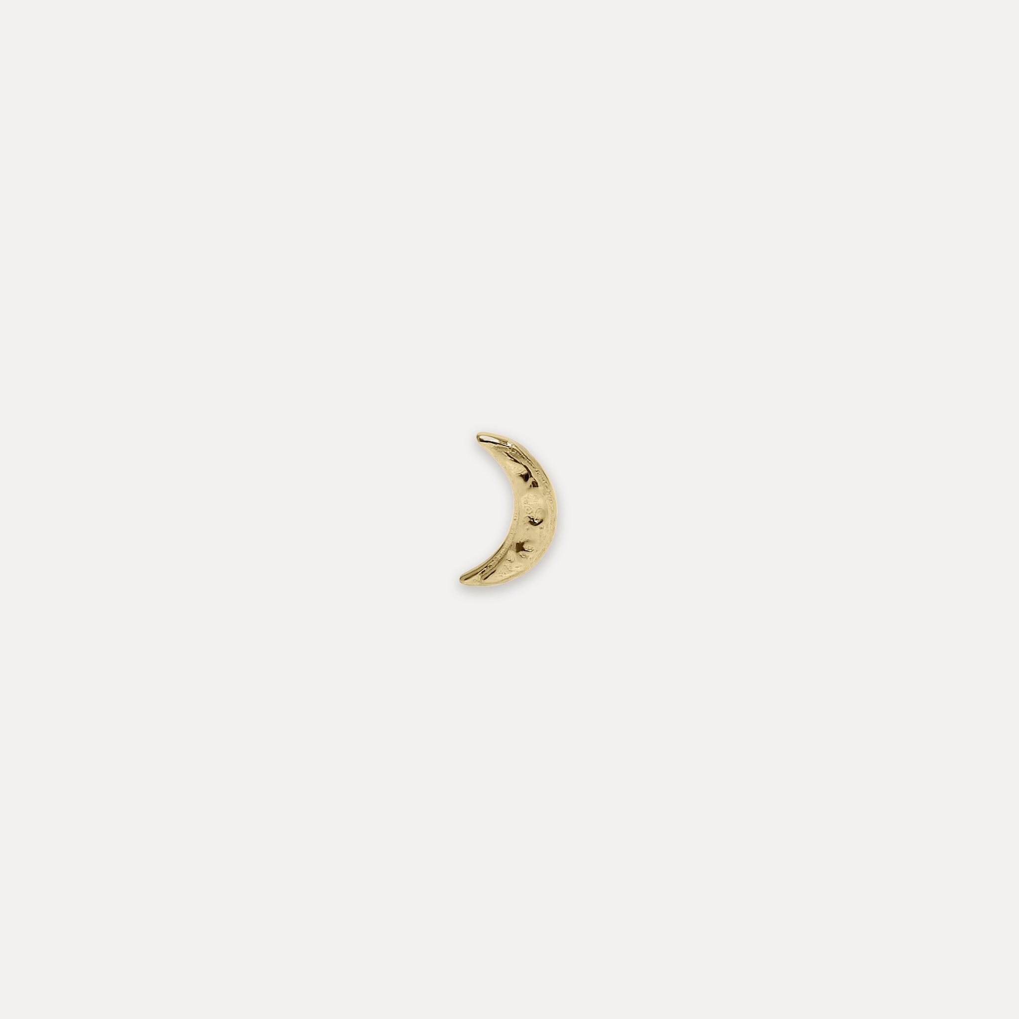 Stilnest Lunar Eclipse Ohrstecker Single 585 Gold Mond