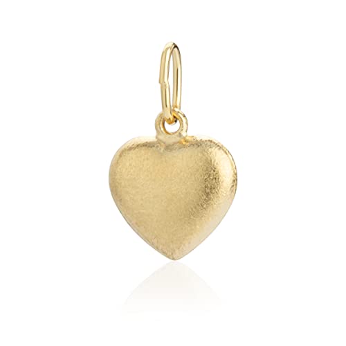 NKlaus Jewellery Herz Anhänger Gold 333 matt-glanz klein