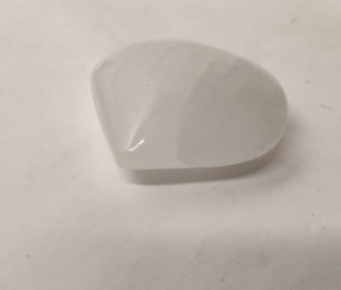 NKlaus Healing Crystals Selenit Herz Handschmeichler 4 cm