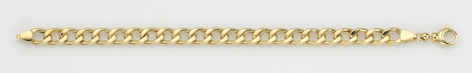 Eugen Rühle Panzerketten Weitpanzerkette 585 Gelbgold 8 mm 19 cm