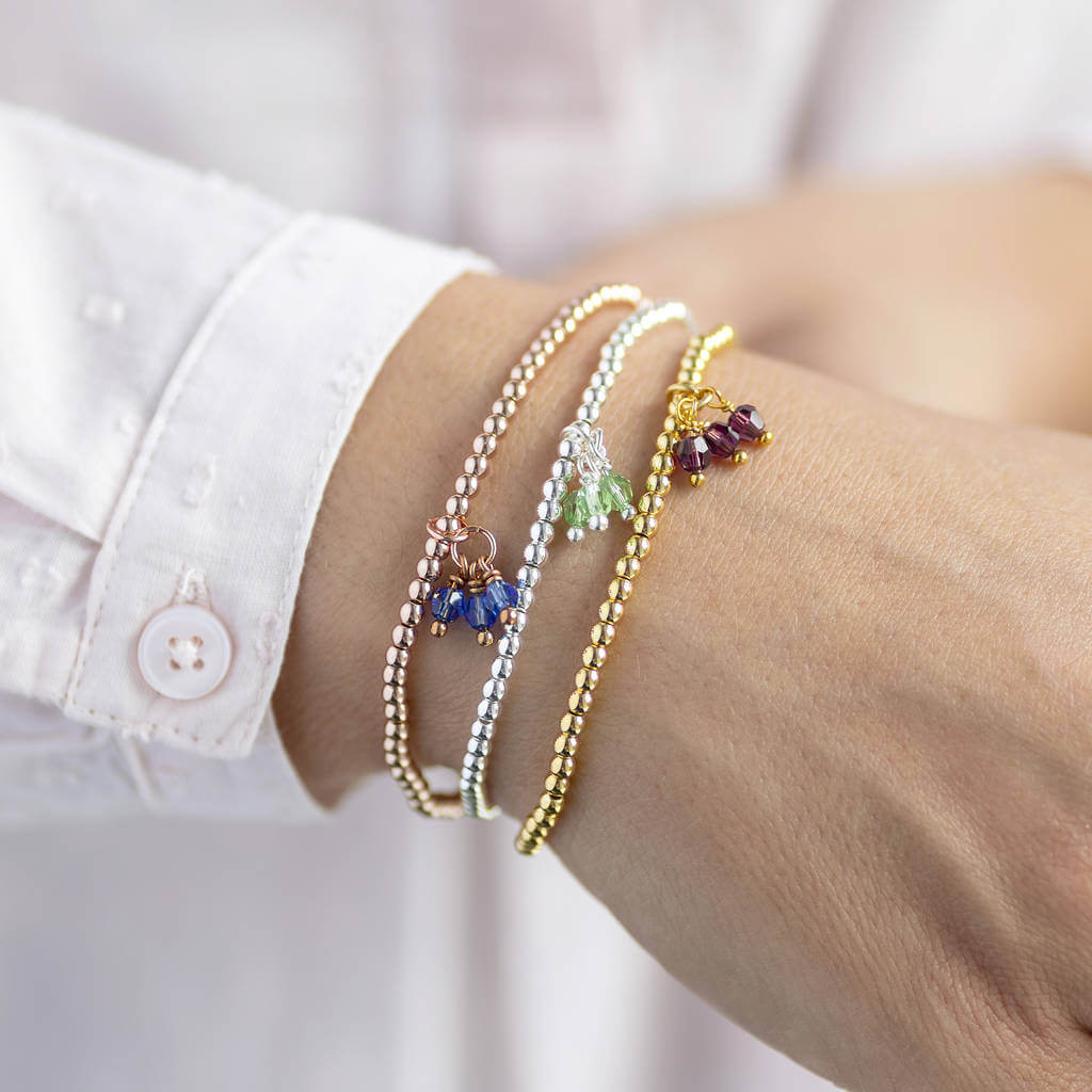 Joy by Corrine Smith 30th Birthday Armband Geburtsstein