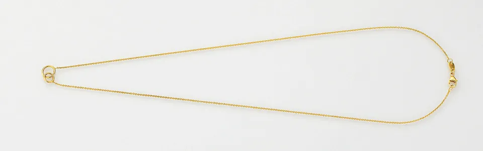 Eugen Rühle Colliers Ankerkette Collier 585 Gelbgold 42 cm Ringe