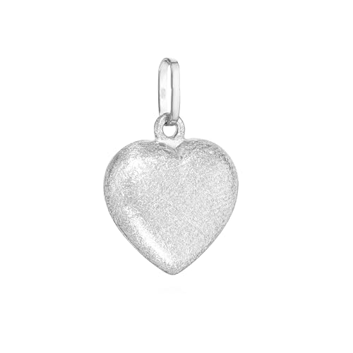 NKlaus JEWELLERY Herz-Amulett Anhänger Silber 8x6 mm