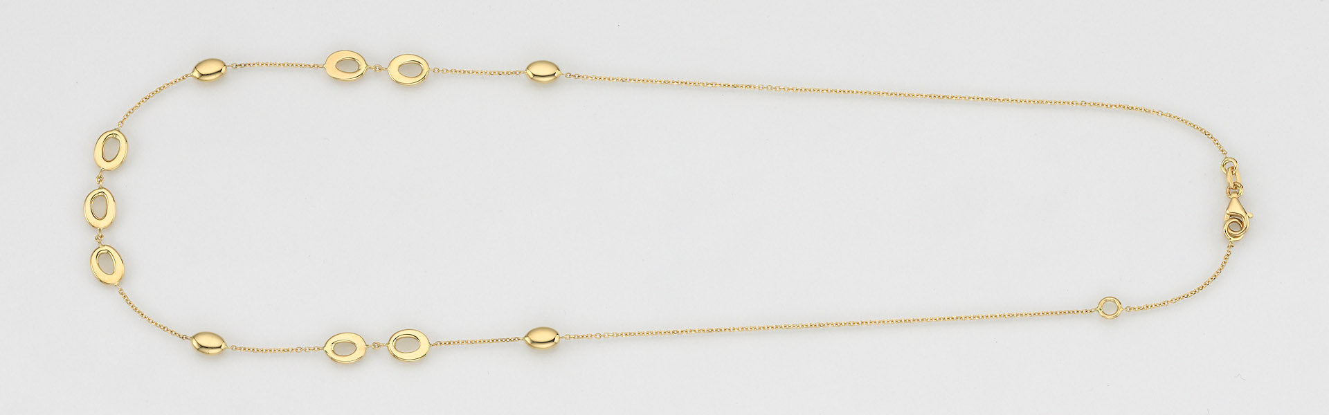 Eugen Rühle Collier Zwischenteile Halskette 585 Gelbgold