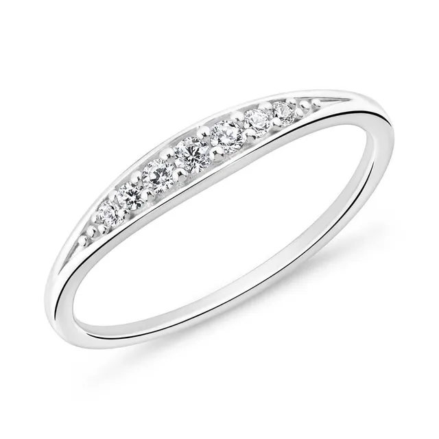 JEWLIX Ring Sterlingsilber Zirkonia Damen 52mm