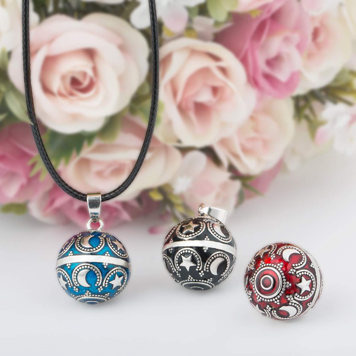 Eudora Harmony Bola Vintage Erde Kette Schwangerschaft Blau
