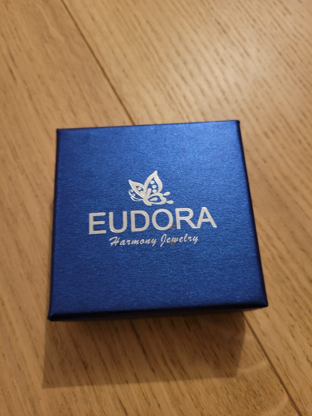 Eudora Harmony Bola Eule Aroma Halskette Lavastein 61 cm