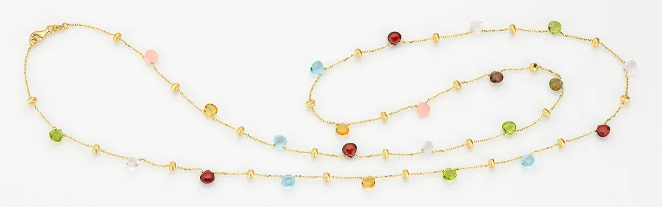 Eugen Rühle Colliers 37.2099.671-100 Halskette 90 cm 585 Gelbgold