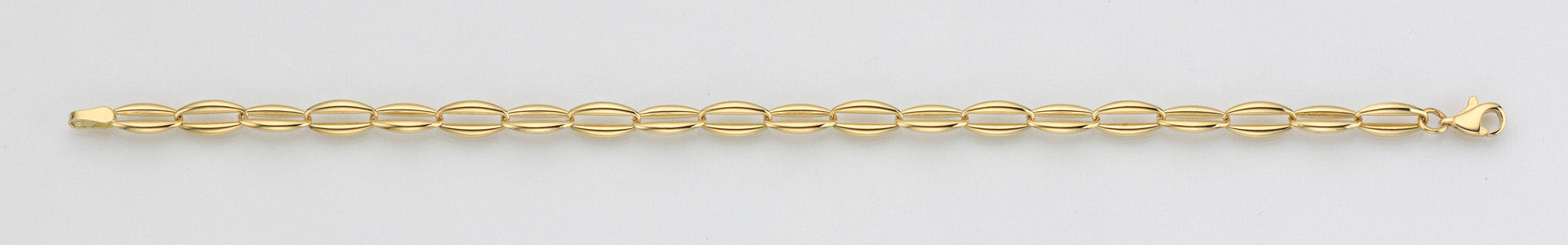 Eugen Rühle Fantasieketten Fantasiekette 5,1mm Kette 45cm 585 Gelbgold