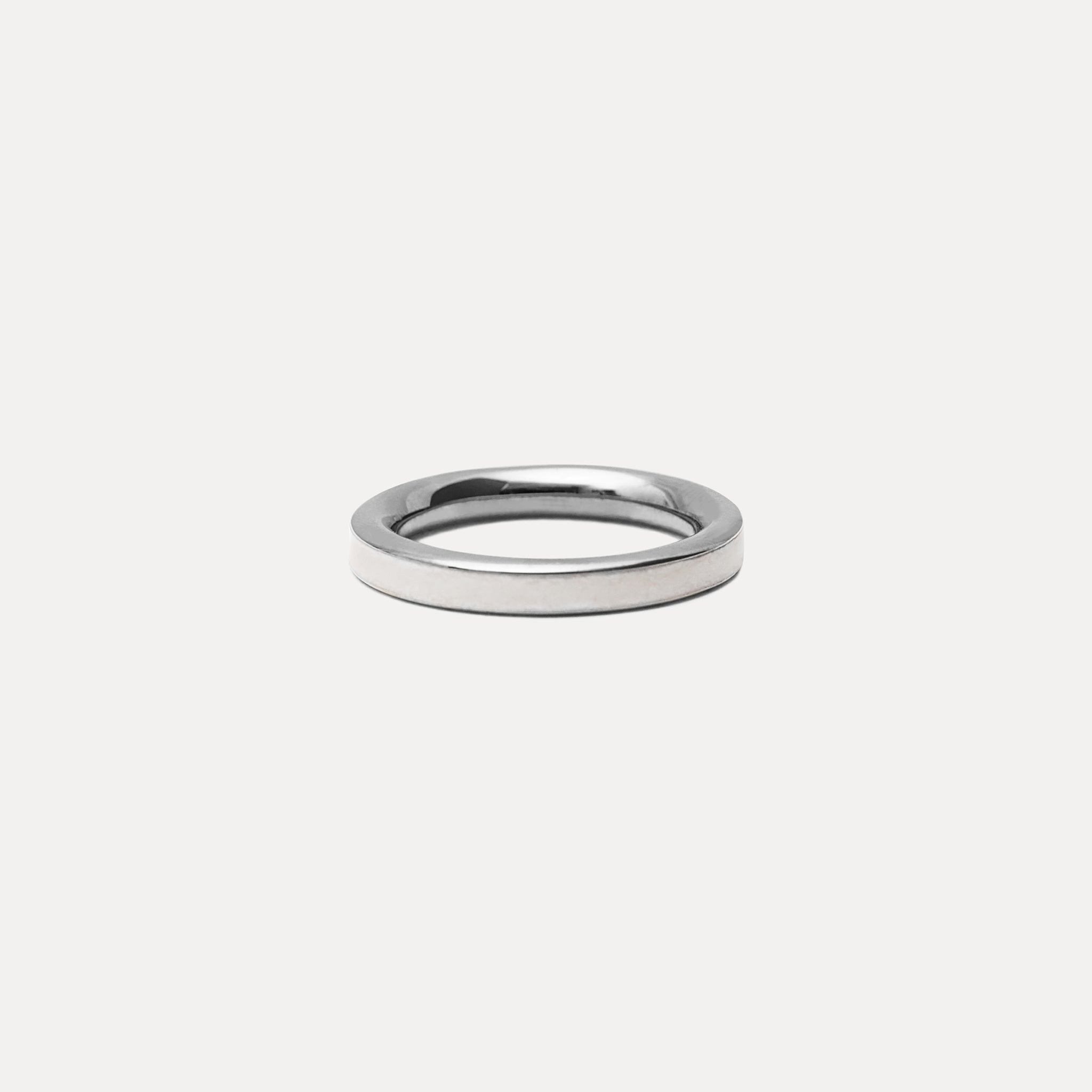 Stilnest Joi De Vivre Perlenweiß Enamel Ring 24k Gold Gr 52