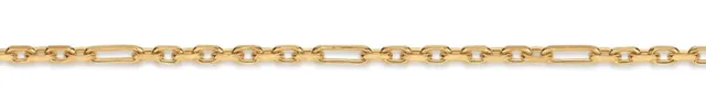 Eugen Rühle Figaroankerkette 3mm Halskette Meterware 333 Gelbgold