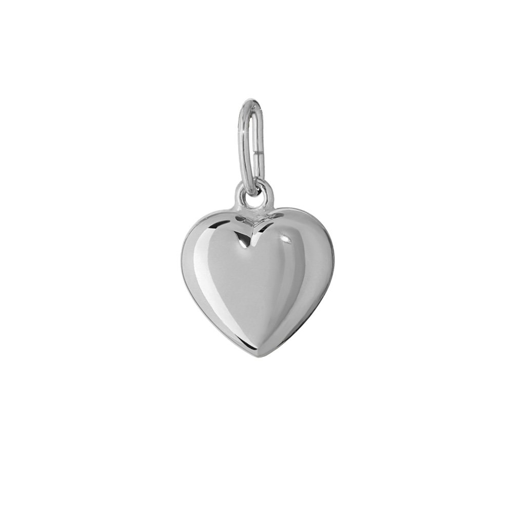 NKlaus JEWELLERY Herz Kettenanhänger 333 Gelbgold 8,6x8,3 mm