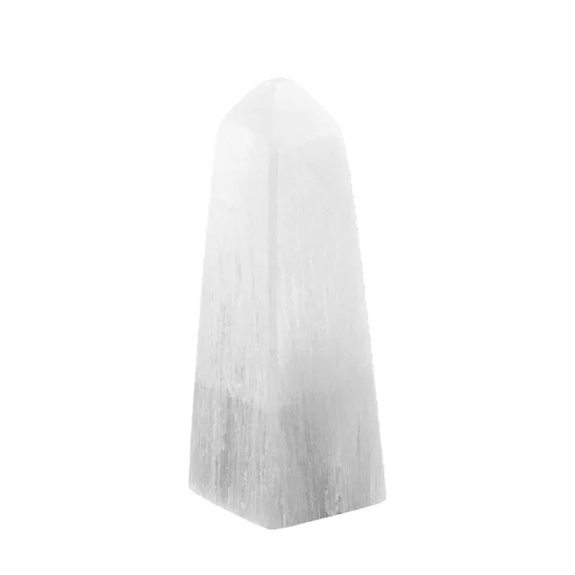 NKlaus HEALING CRYSTALS Selenit-Obelisk 10 cm 1 Stück