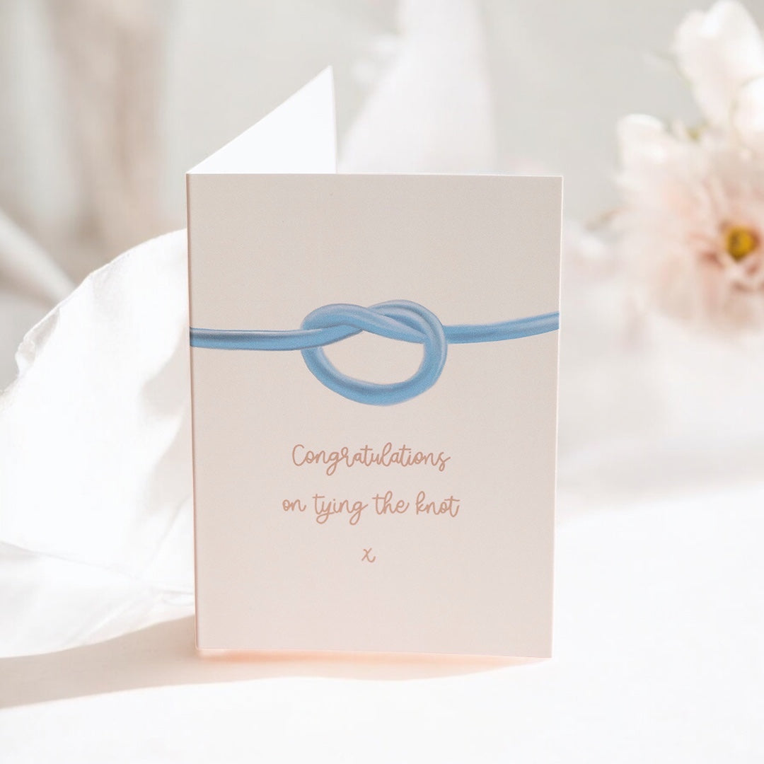 Joy by Corrine Smith Tying The Knot Hochzeitskarte A6